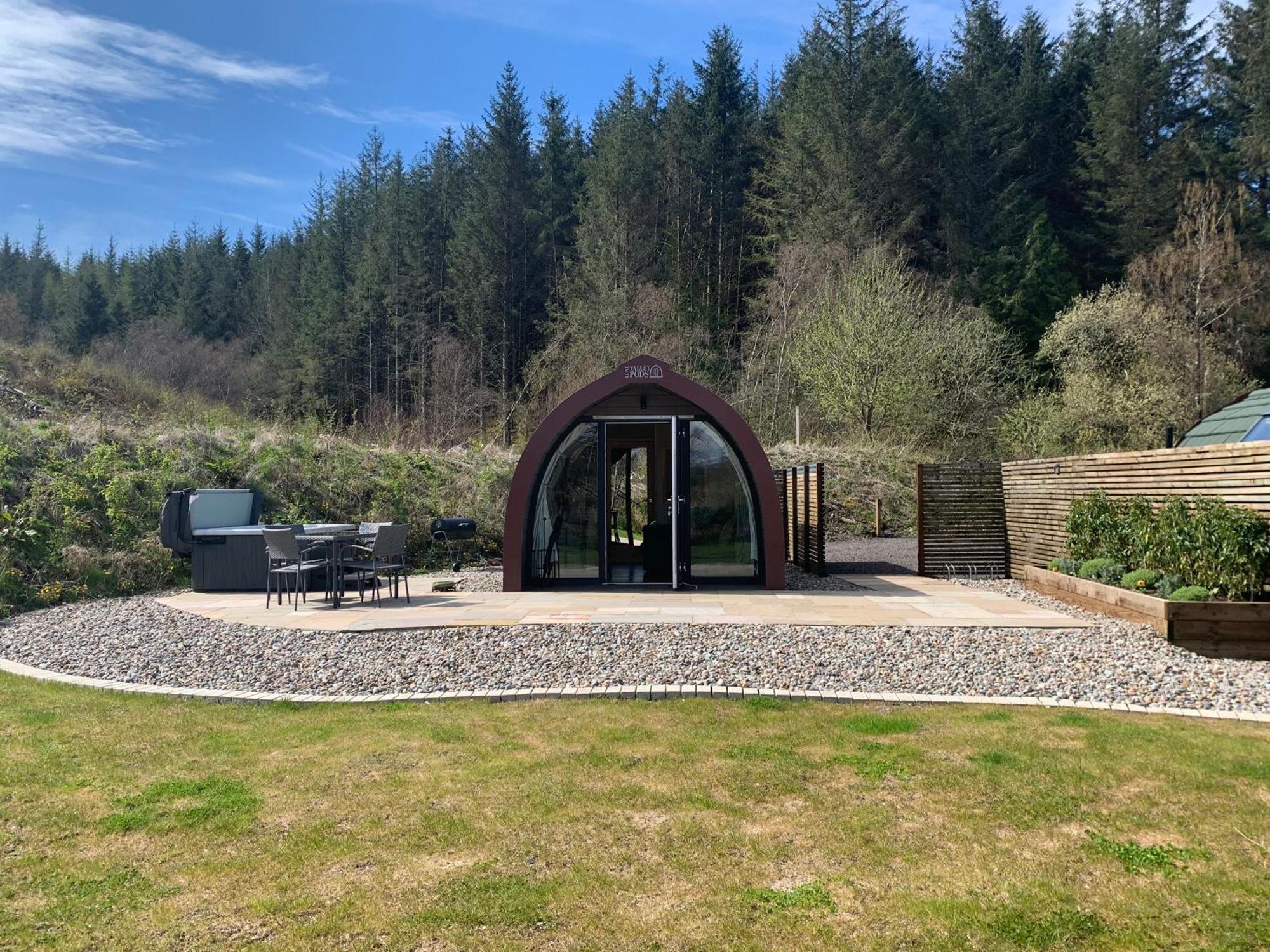 Tawny Owl Pod With Hot Tub Villa Oban Luaran gambar